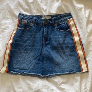 Jean skirt